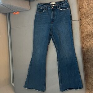 Abercrombie & Fitch Blue Flare Jeans